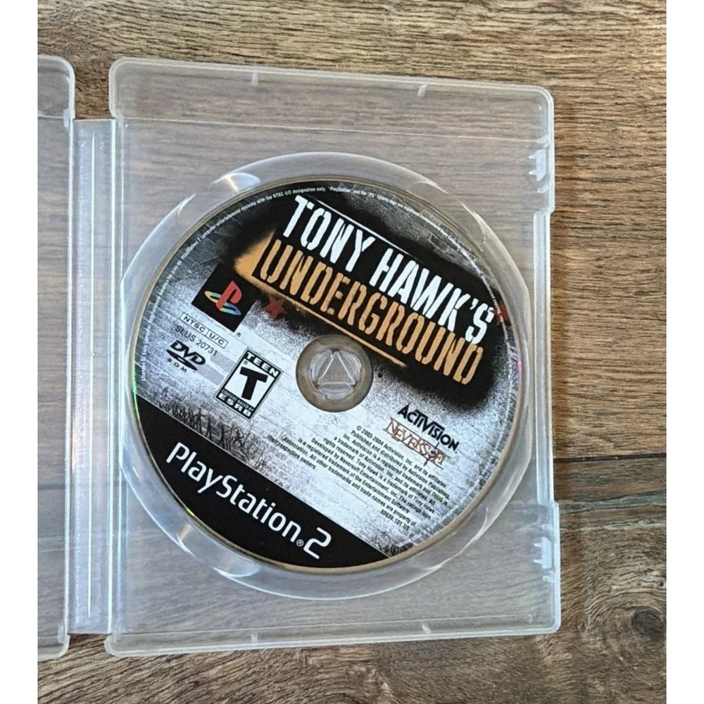 Tony‎ Hawk's Underground (Sony PlayStation 2 PS2, 2003) Disc Only